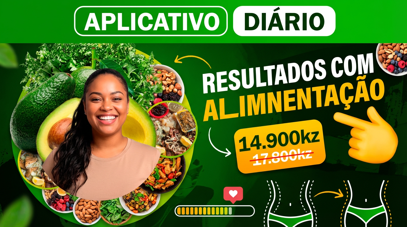 Resultados com Alimentação - Aplicativo Diário - 14.900Kz
