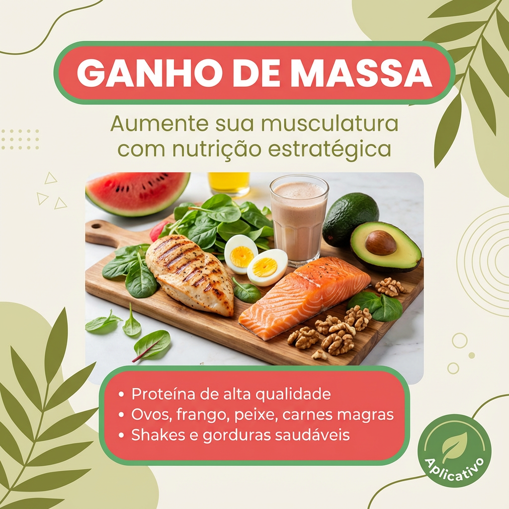 Ganho de massa muscular